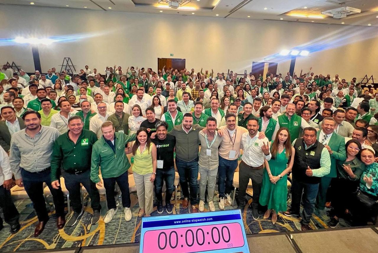 Expone Salvador Santos Cedillo proyectos exitosos en Huamantla en la Eco Asamblea Municipalista del Partido Verde